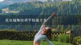北京瑜伽培训学校前十名,全国最好的瑜伽学校排名榜