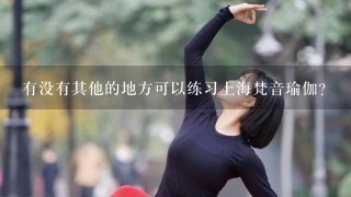 有没有其他的地方可以练习上海梵音瑜伽